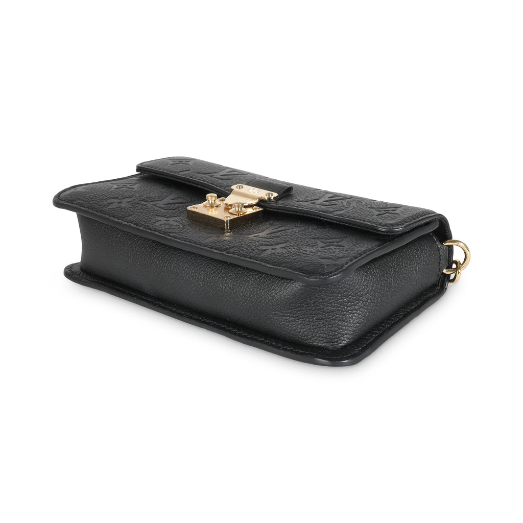 Louis Vuitton Black Empreinte Metis Wallet On Chain
