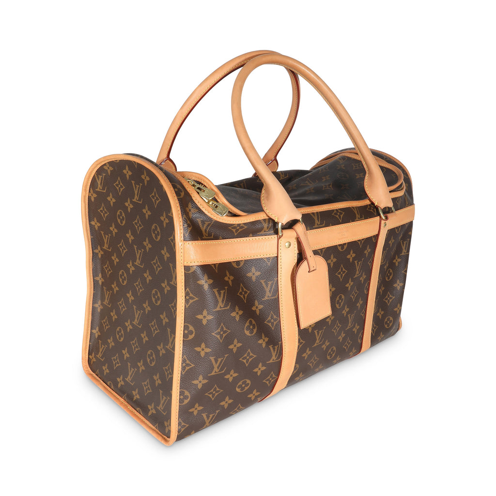 Louis Vuitton Monogram Canvas Sac Chien 50 Pet Carrier