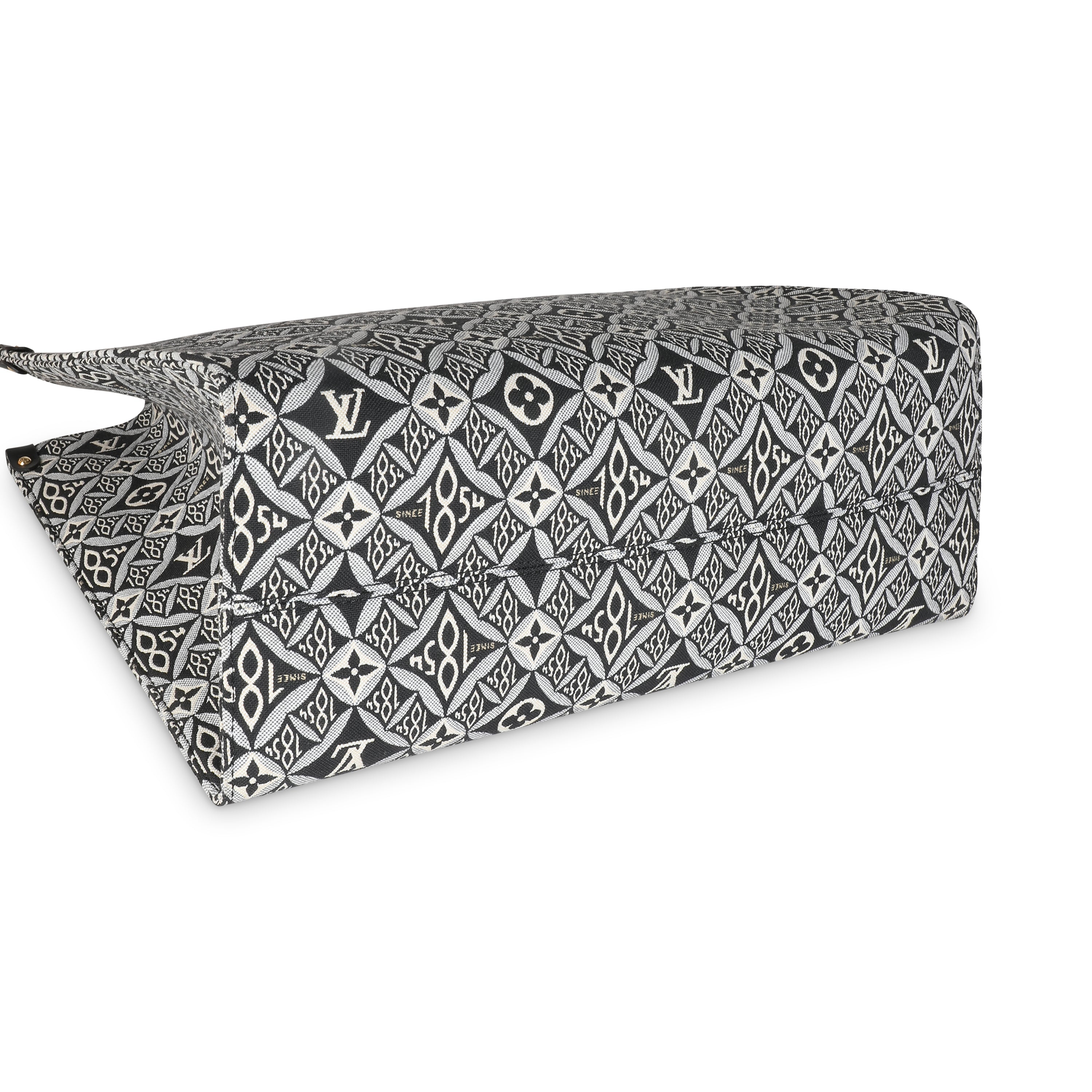 Louis Vuitton Grey Jacquard Since 1854 Onthego GM