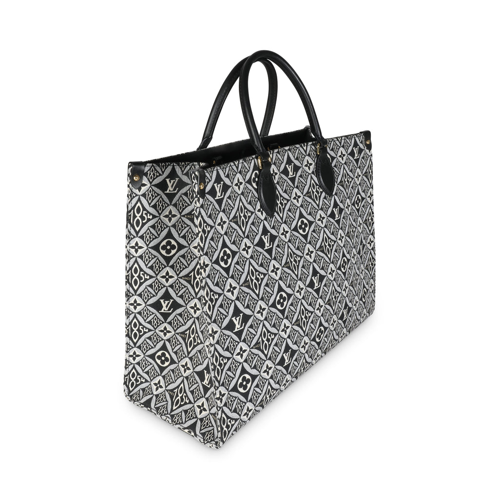 Louis Vuitton Grey Jacquard Since 1854 Onthego GM