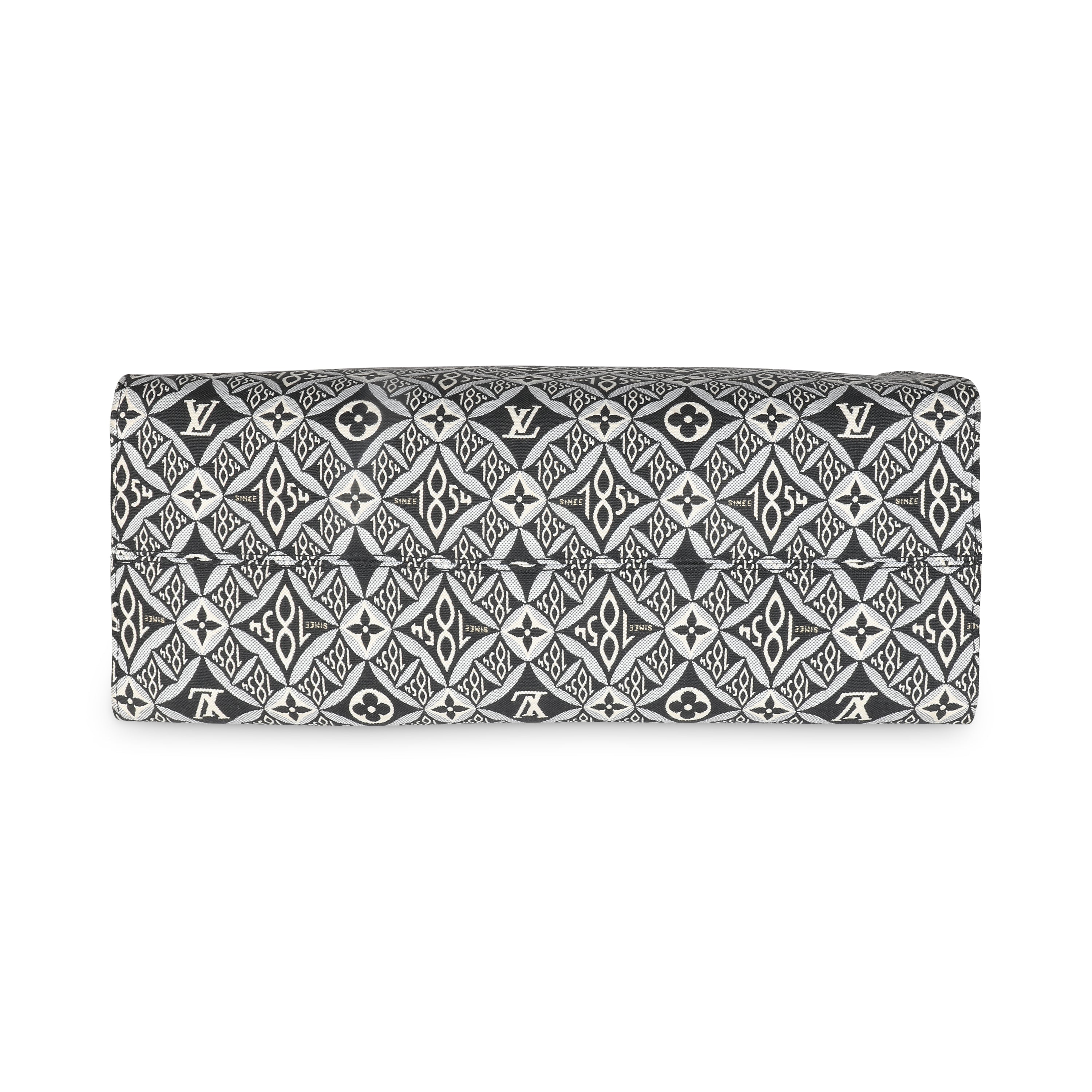 Louis Vuitton Grey Jacquard Since 1854 Onthego GM