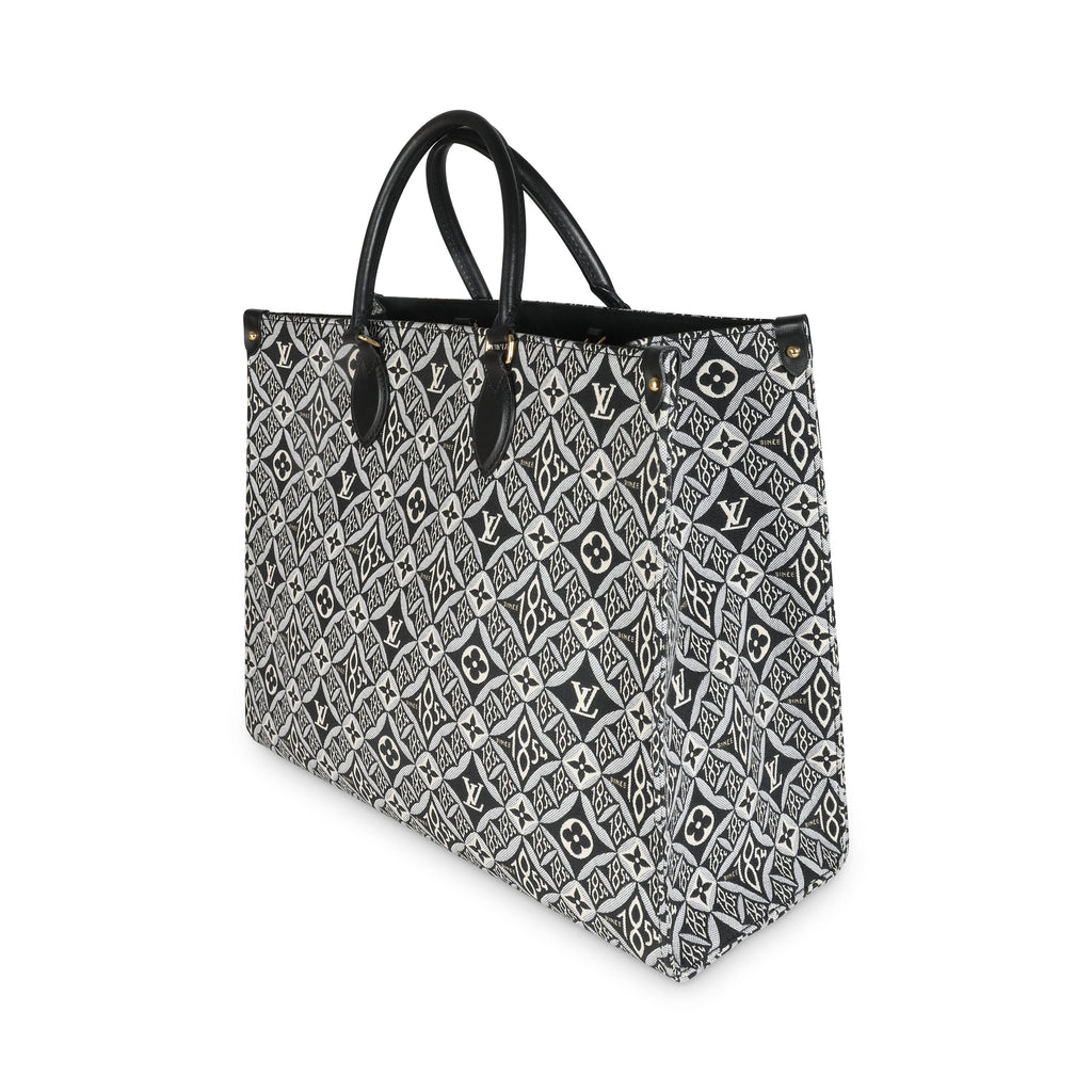 Louis Vuitton Grey Jacquard Since 1854 Onthego GM
