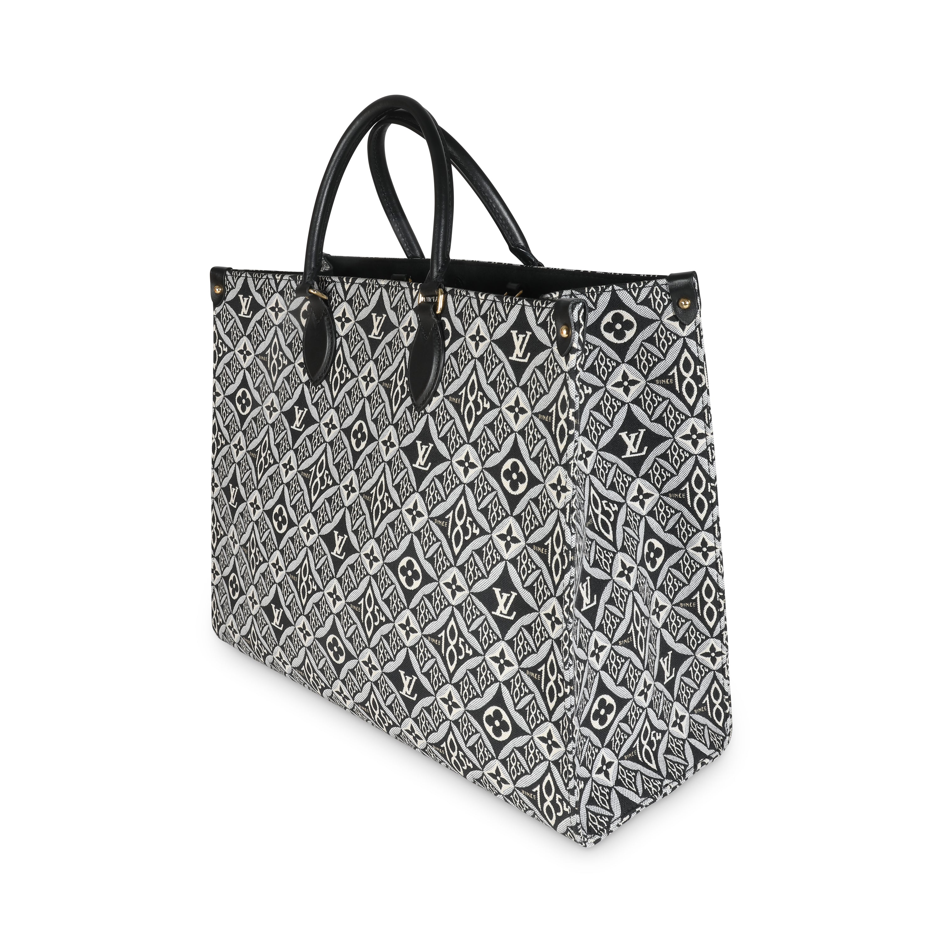 Louis Vuitton Grey Jacquard Since 1854 Onthego GM