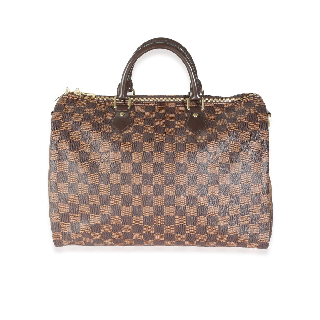 Louis Vuitton Damier Ebene Canvas Speedy Bandouliere 35