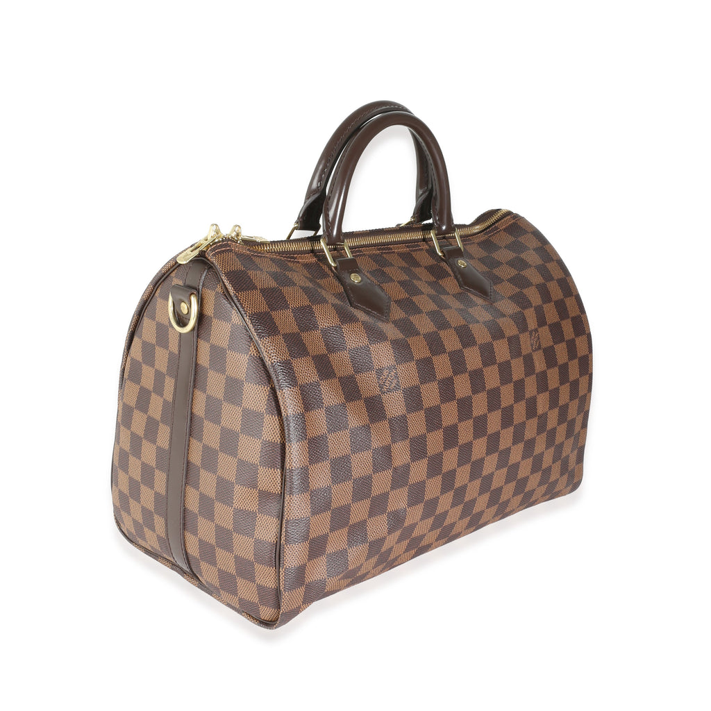 Louis Vuitton Damier Ebene Canvas Speedy Bandouliere 35