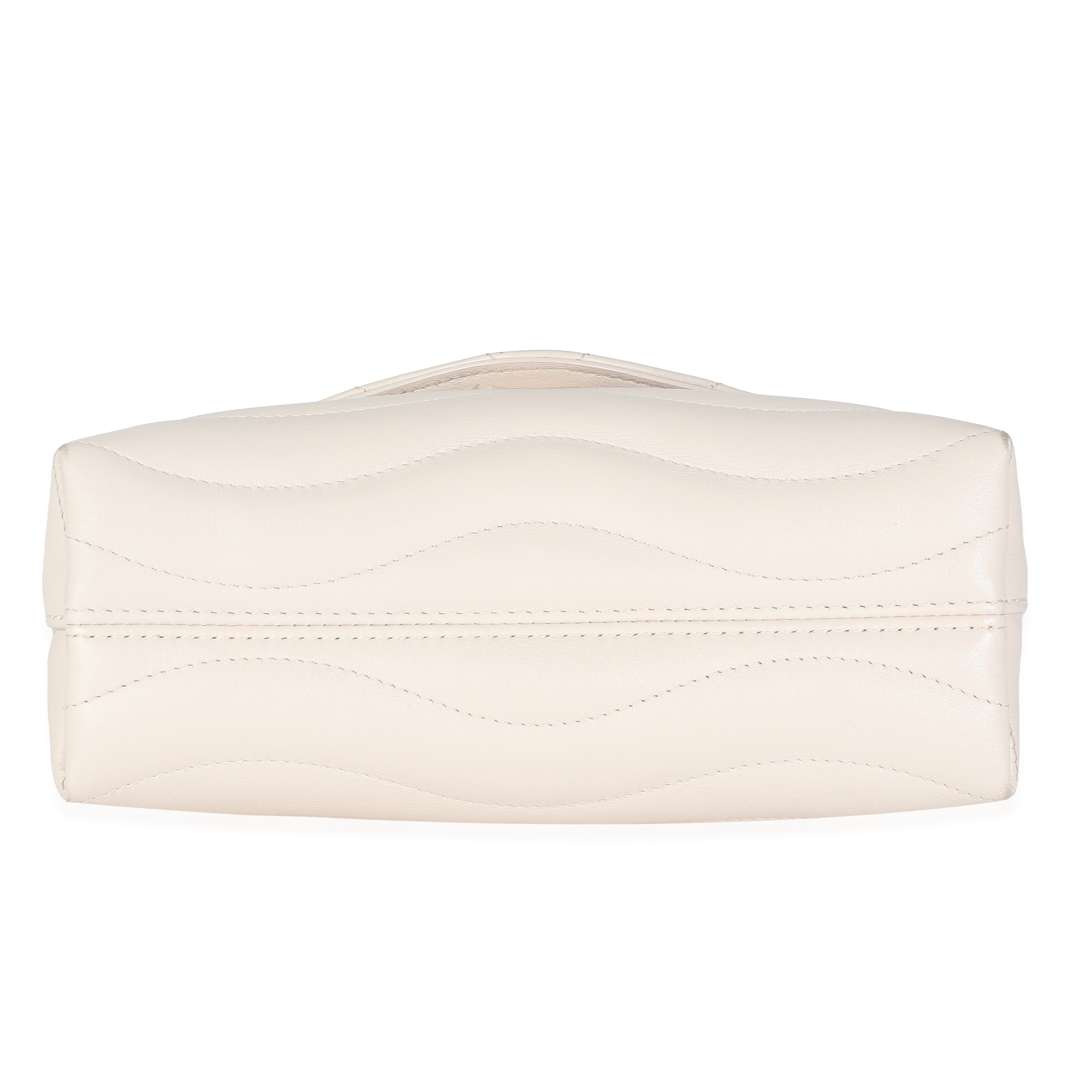 Louis Vuitton Ivory Calfskin New Wave Top Handle Bag