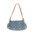 Louis Vuitton Blue Monogram Denim Pleaty