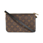 Louis Vuitton Reverse Monogram Canvas Double Zip Pochette