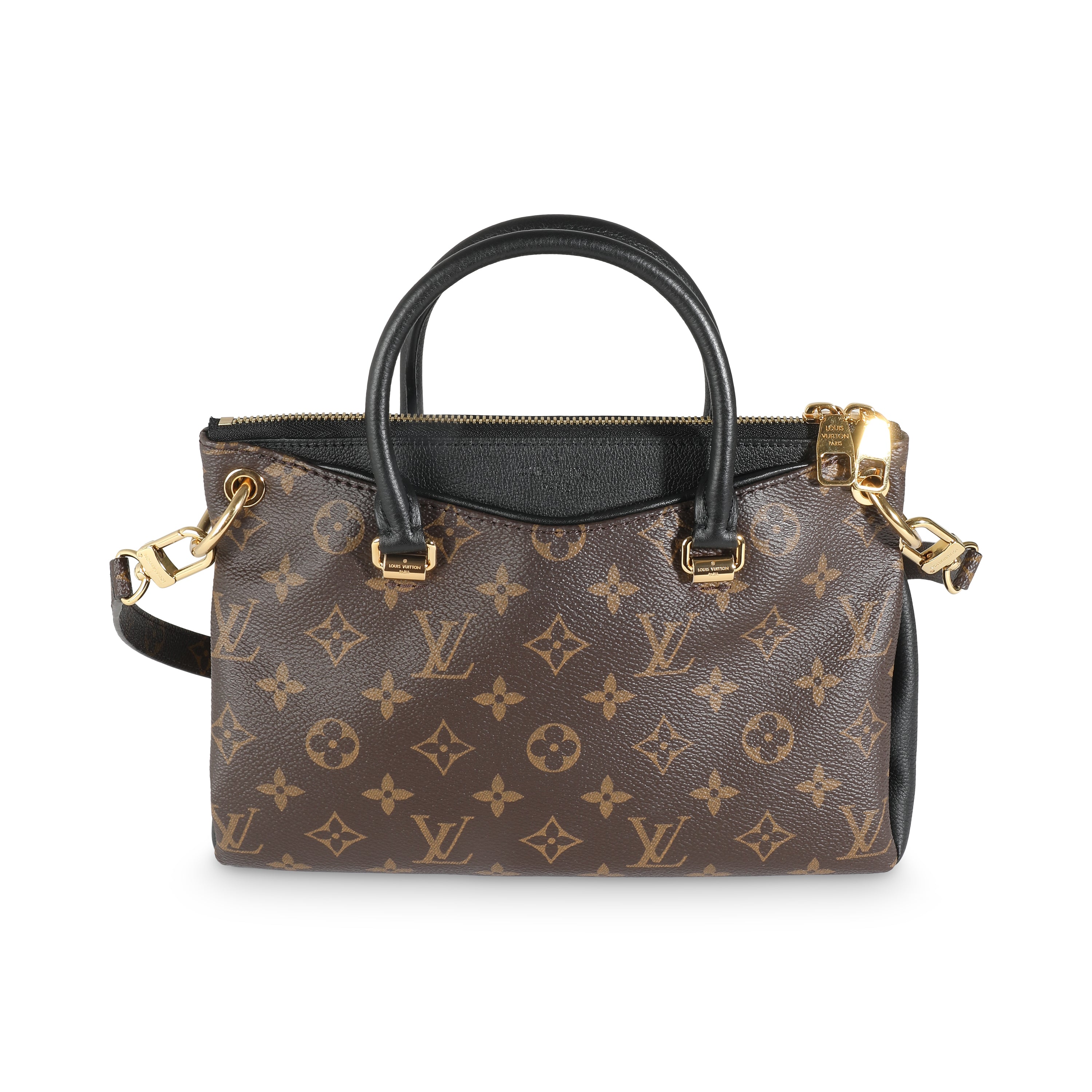 Louis Vuitton Black Monogram Canvas Pallas BB