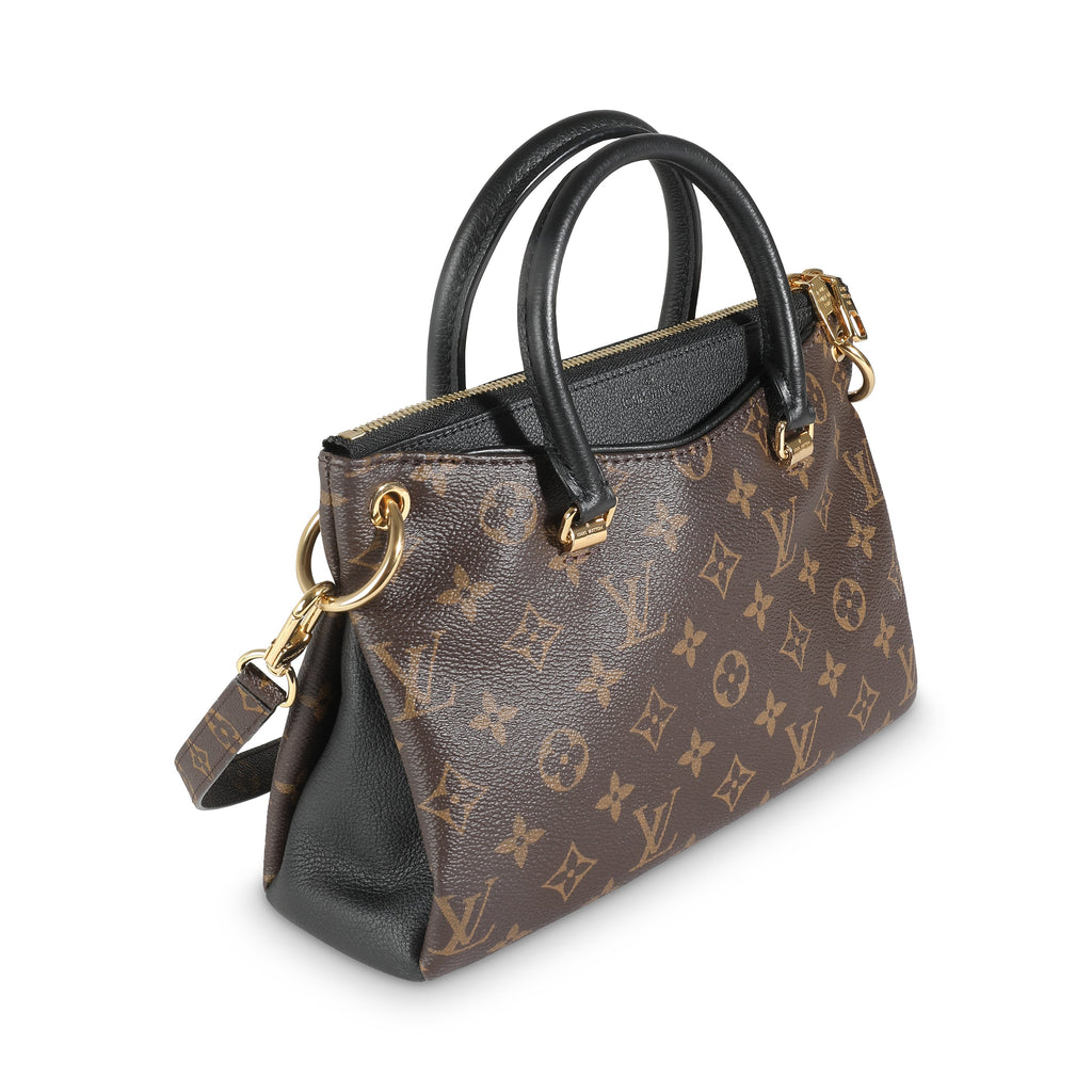 Louis Vuitton Black Monogram Canvas Pallas BB