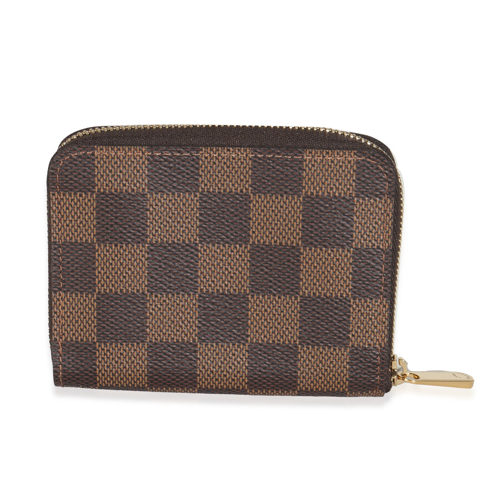 Louis Vuitton Damier Ebene Canvas Zippy Coin Purse