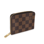 Louis Vuitton Damier Ebene Canvas Zippy Coin Purse