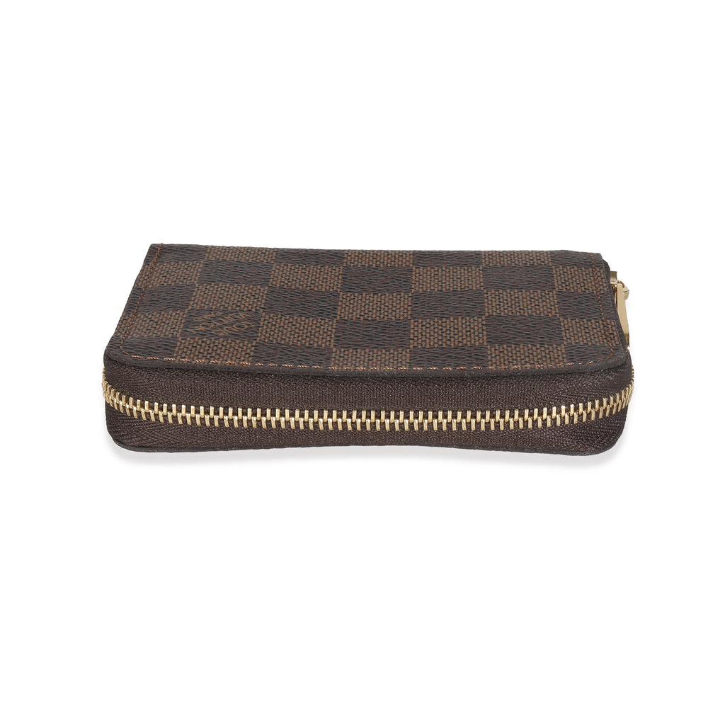 Louis Vuitton Damier Ebene Canvas Zippy Coin Purse