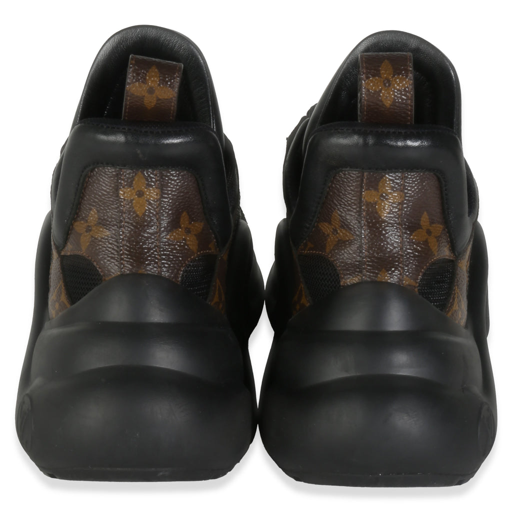 Louis Vuitton Calfskin Monogram Canvas LV Archlight Sneakers 37