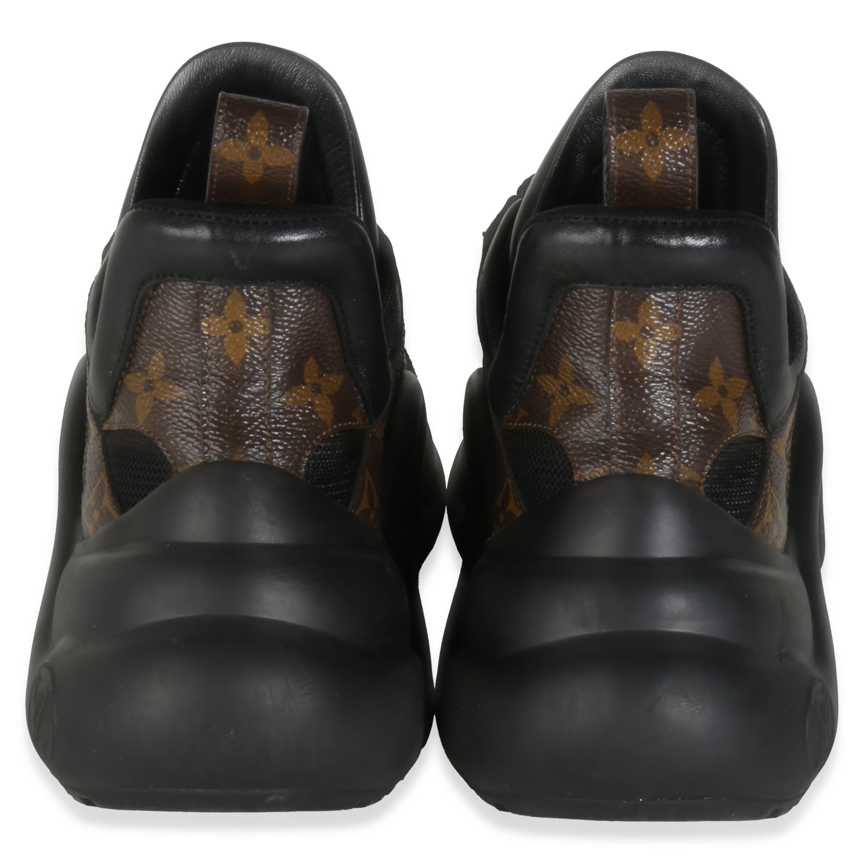 Louis Vuitton Calfskin Monogram Canvas LV Archlight Sneakers 37