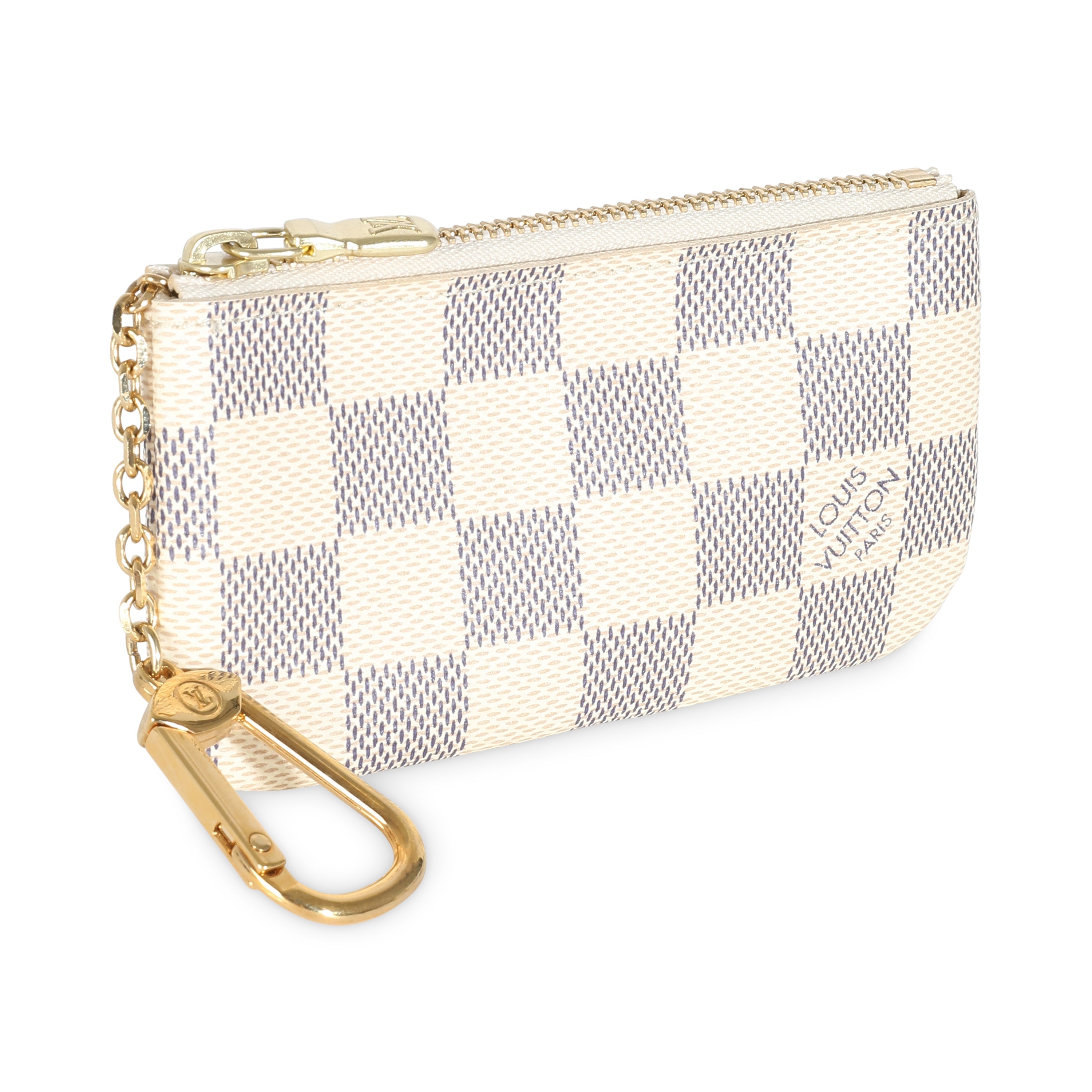 Louis Vuitton Damier Azur Canvas Key Pouch