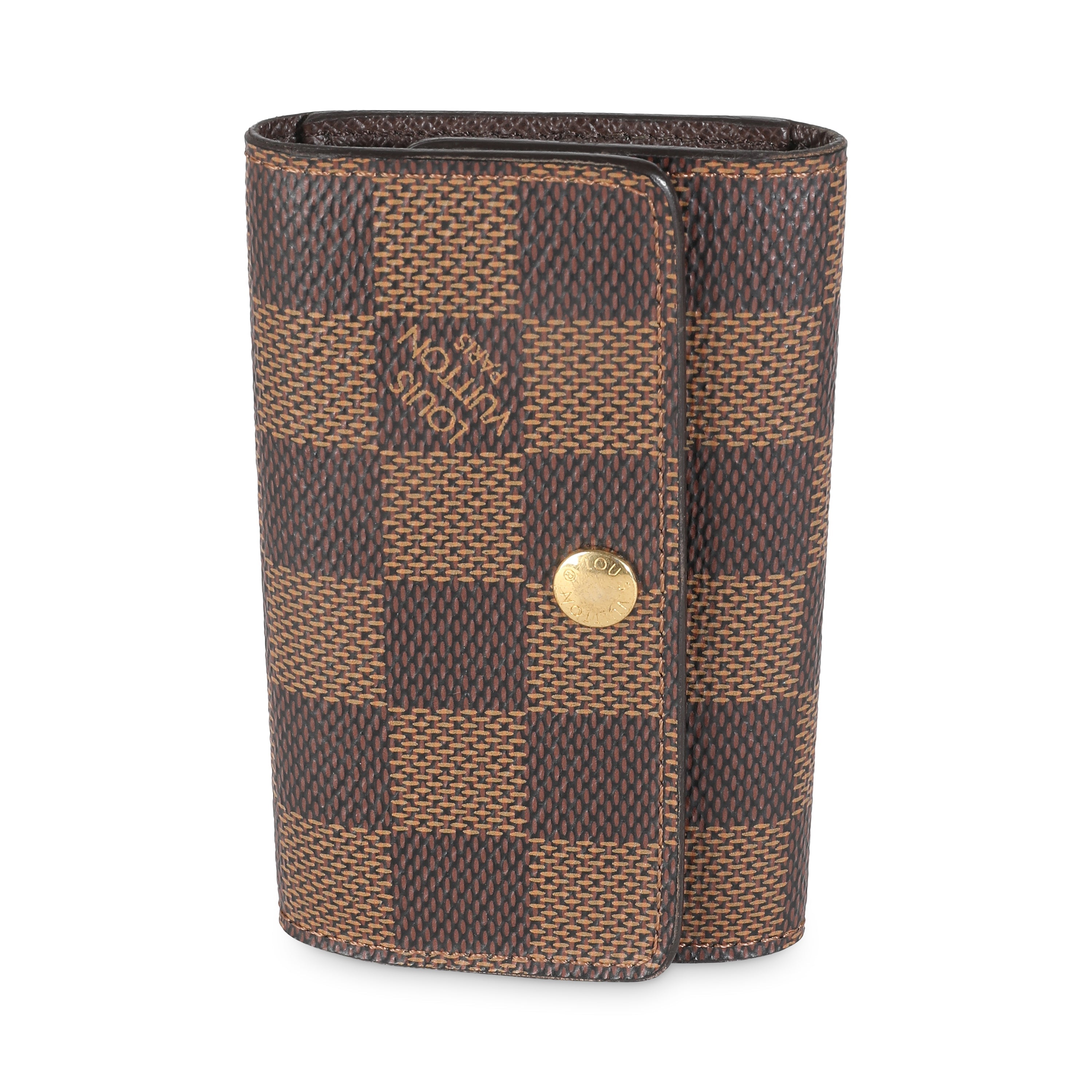Louis Vuitton Damier Ebene Canvas 6 Key Holder