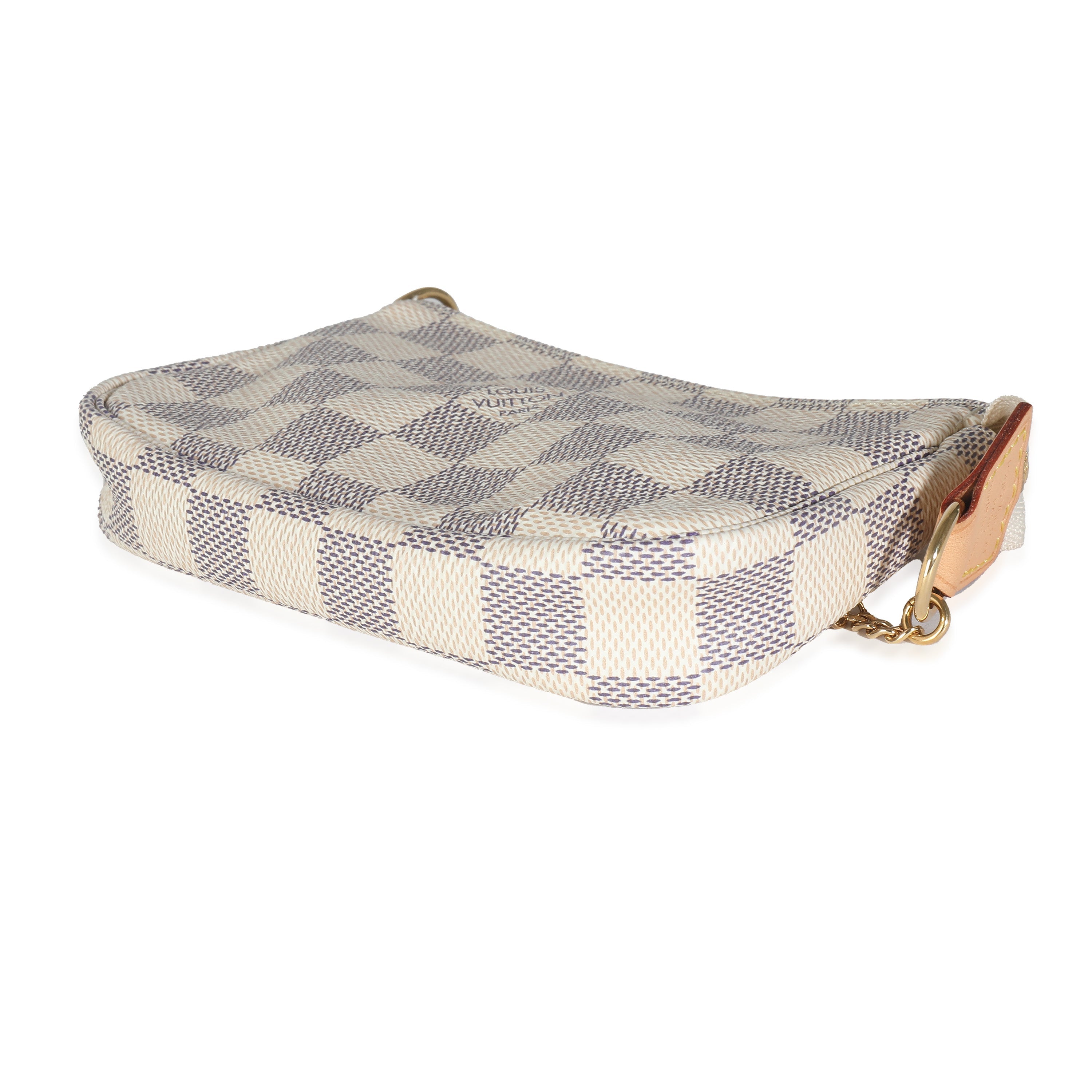 Louis Vuitton Damier Azur Canvas Mini Pochette Accessories