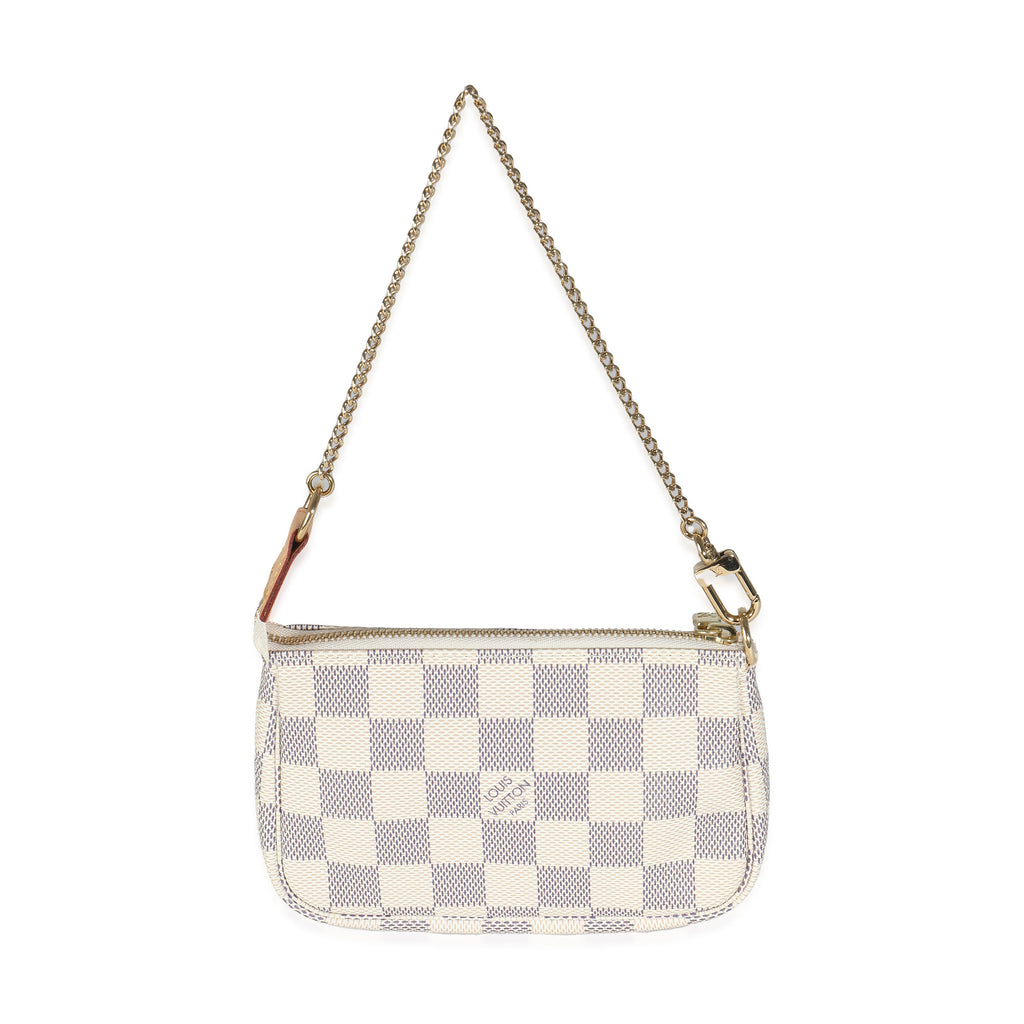Louis Vuitton Damier Azur Canvas Mini Pochette Accessories