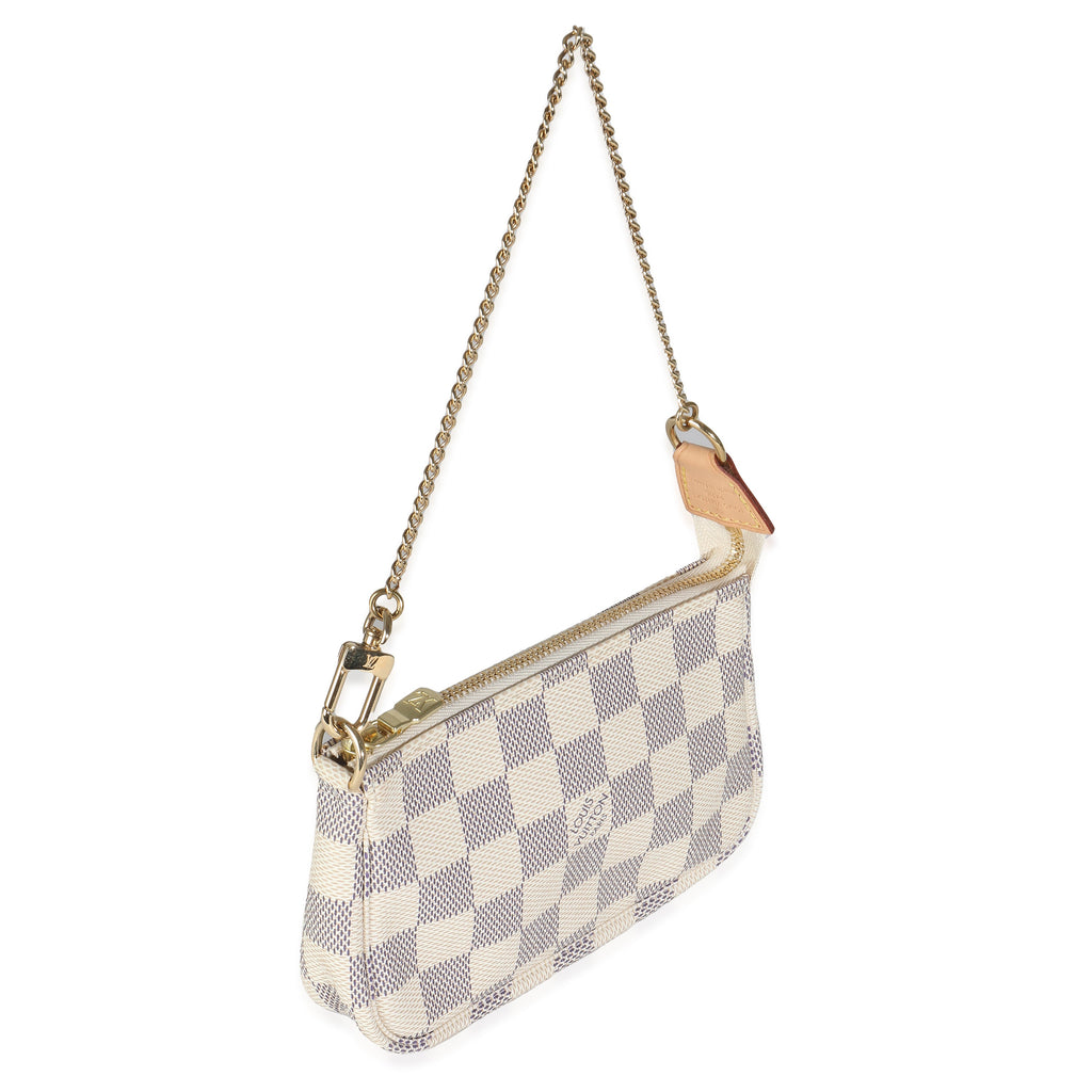 Louis Vuitton Damier Azur Canvas Mini Pochette Accessories