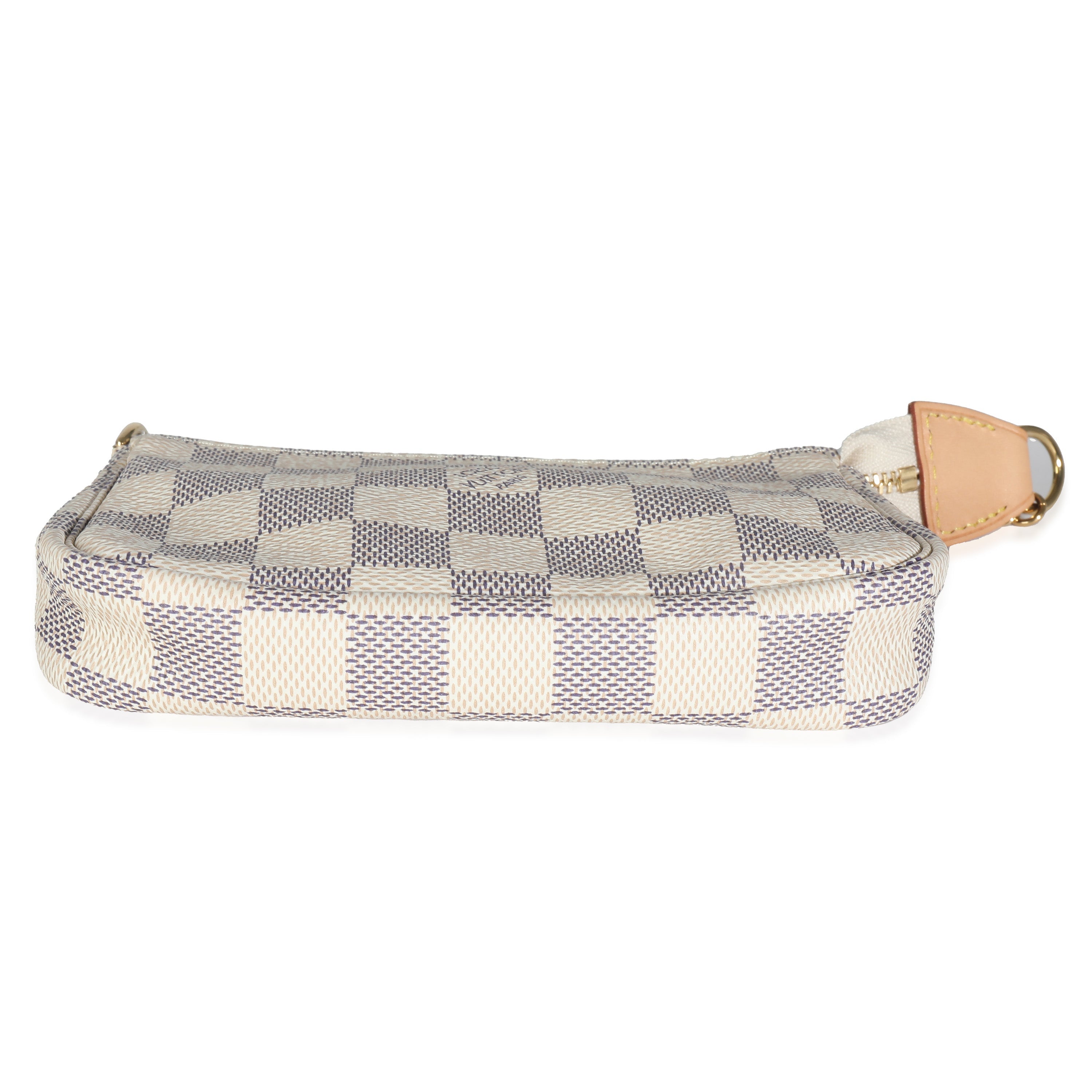 Louis Vuitton Damier Azur Canvas Mini Pochette Accessories