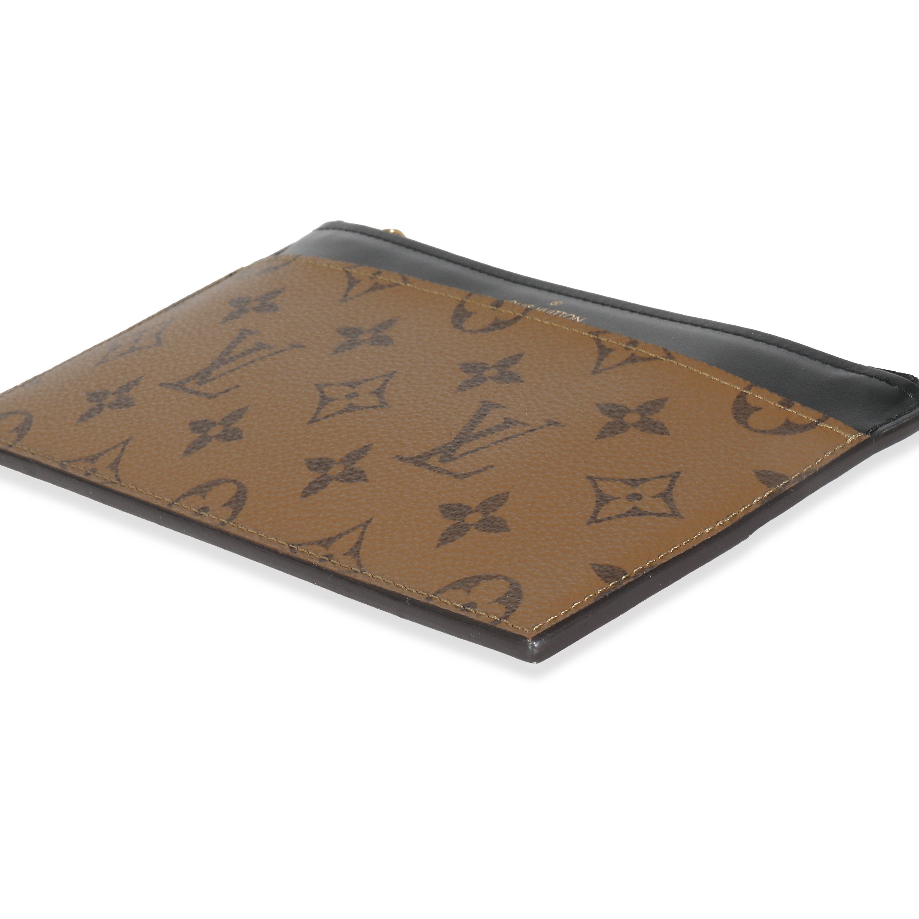 Louis Vuitton Monogram Reverse Canvas Slim Purse