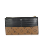 Louis Vuitton Monogram Reverse Canvas Slim Purse