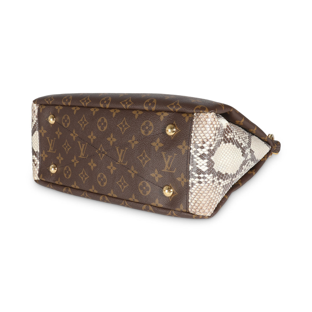 Louis Vuitton Python Monogram Canvas Pallas