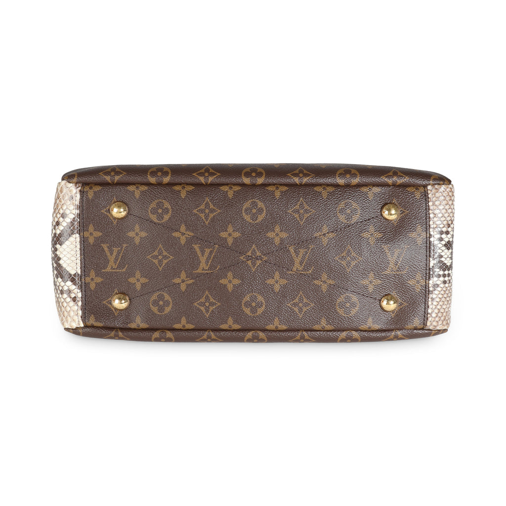 Louis Vuitton Python Monogram Canvas Pallas