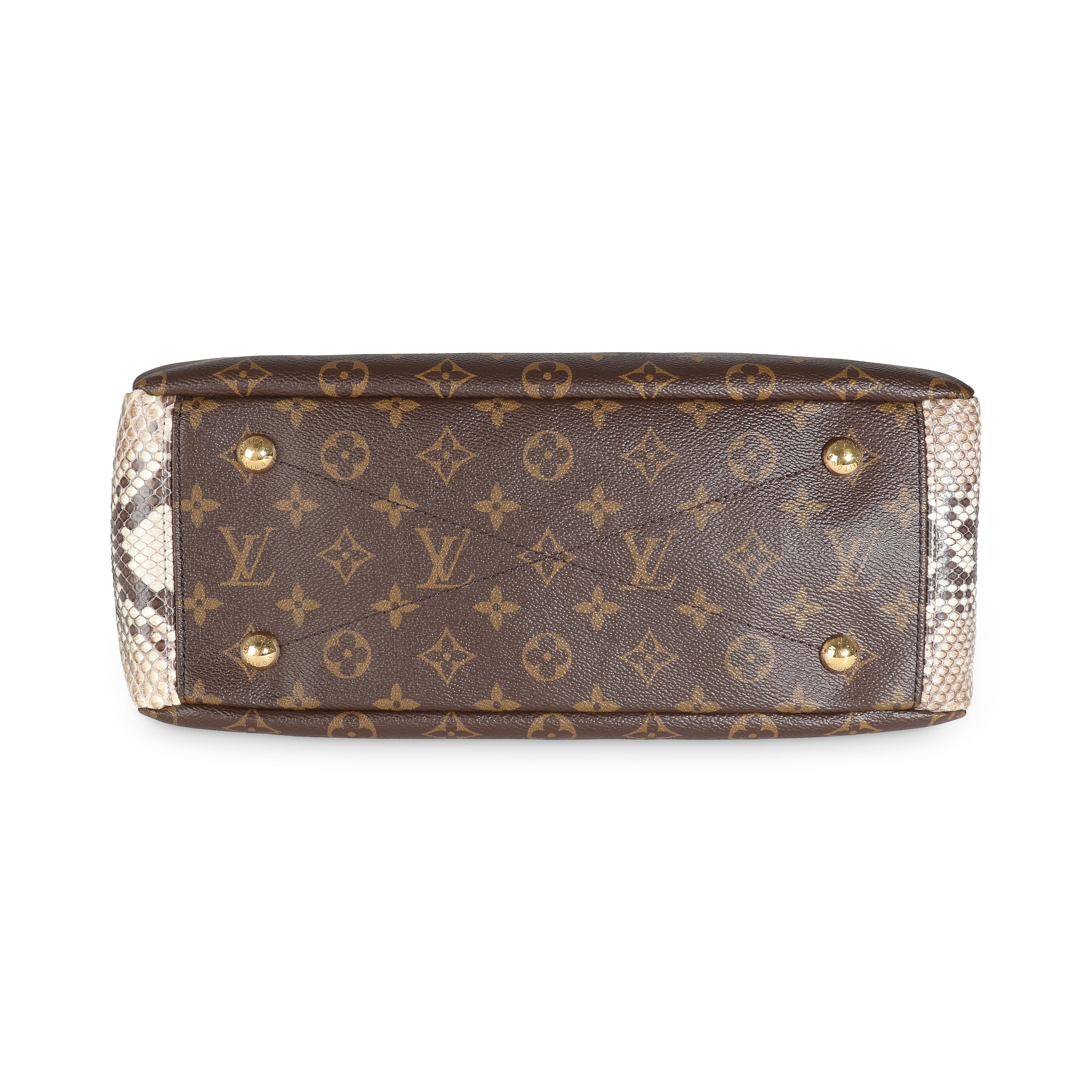 Louis Vuitton Python Monogram Canvas Pallas