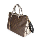 Louis Vuitton Python Monogram Canvas Pallas