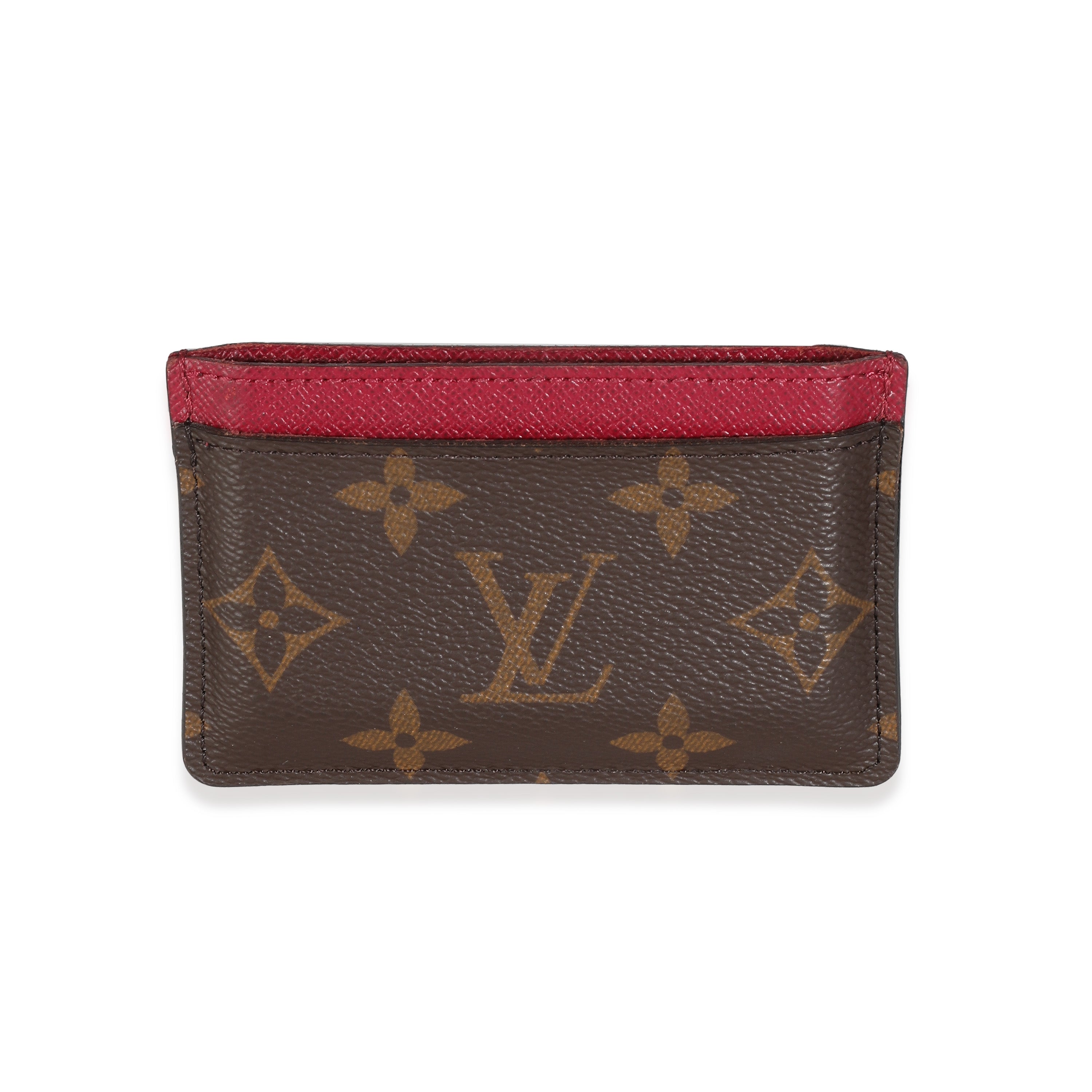 Louis Vuitton Fuchsia Monogram Canvas Card Holder