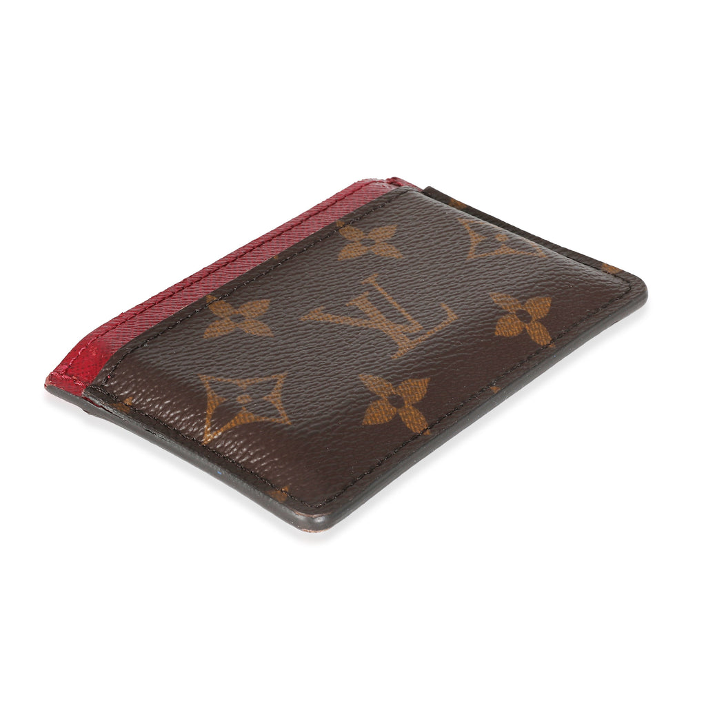 Louis Vuitton Fuchsia Monogram Canvas Card Holder