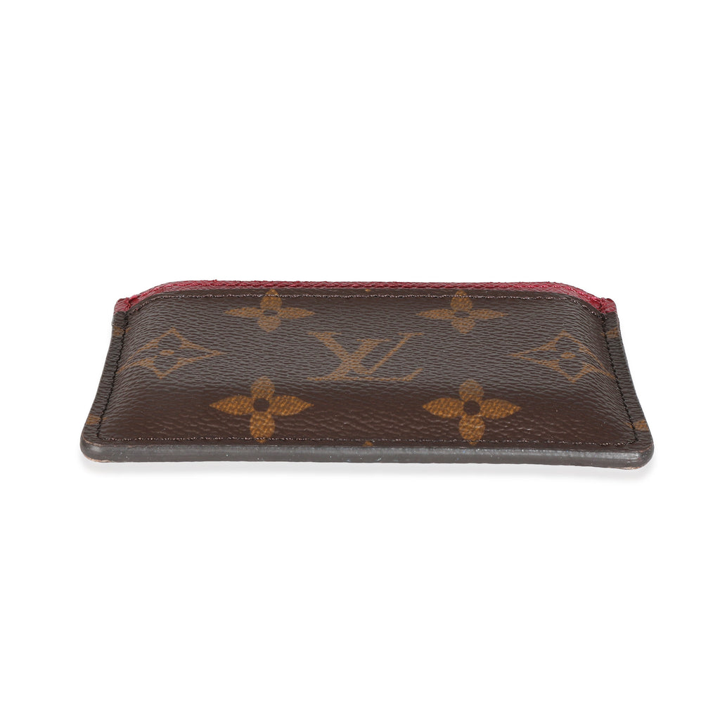 Louis Vuitton Fuchsia Monogram Canvas Card Holder