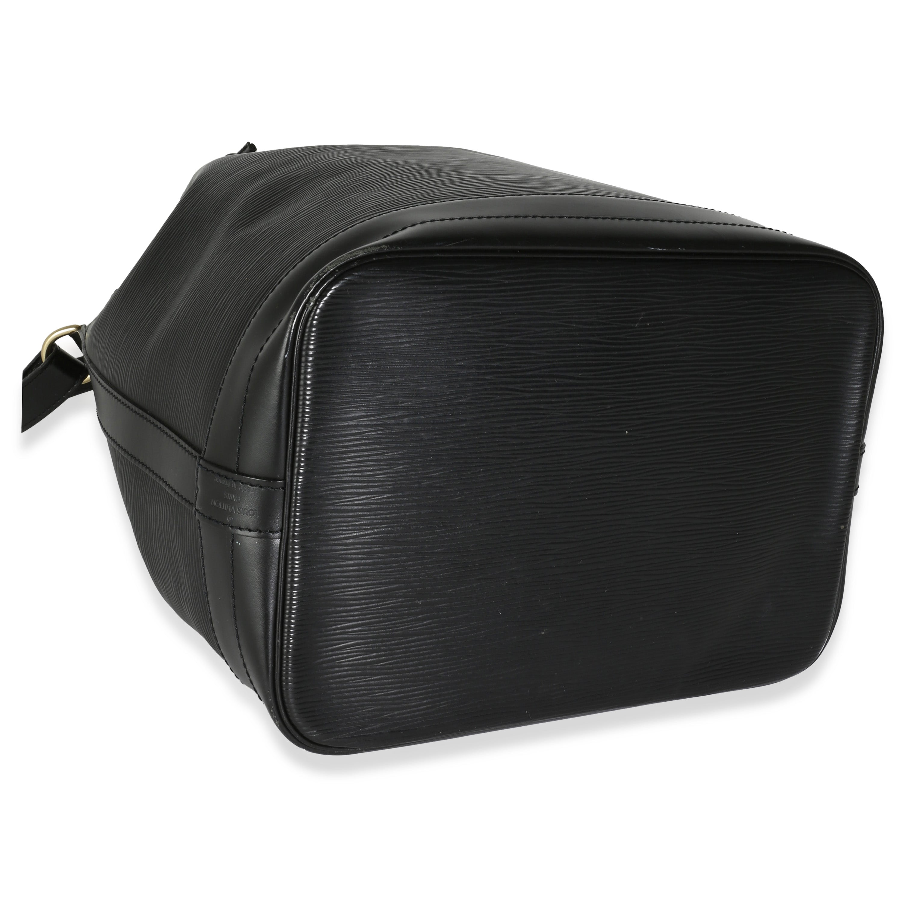 Louis Vuitton Black Epi Noe GM