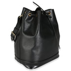 Louis Vuitton Black Epi Noe GM