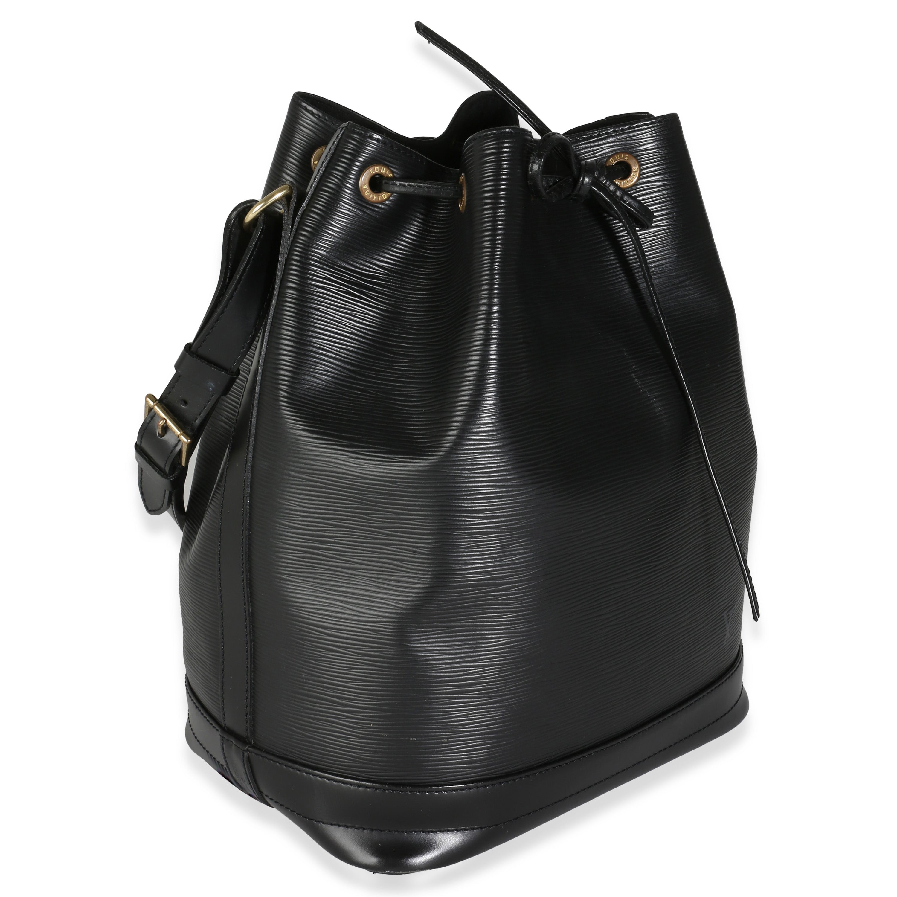 Louis Vuitton Black Epi Noe GM