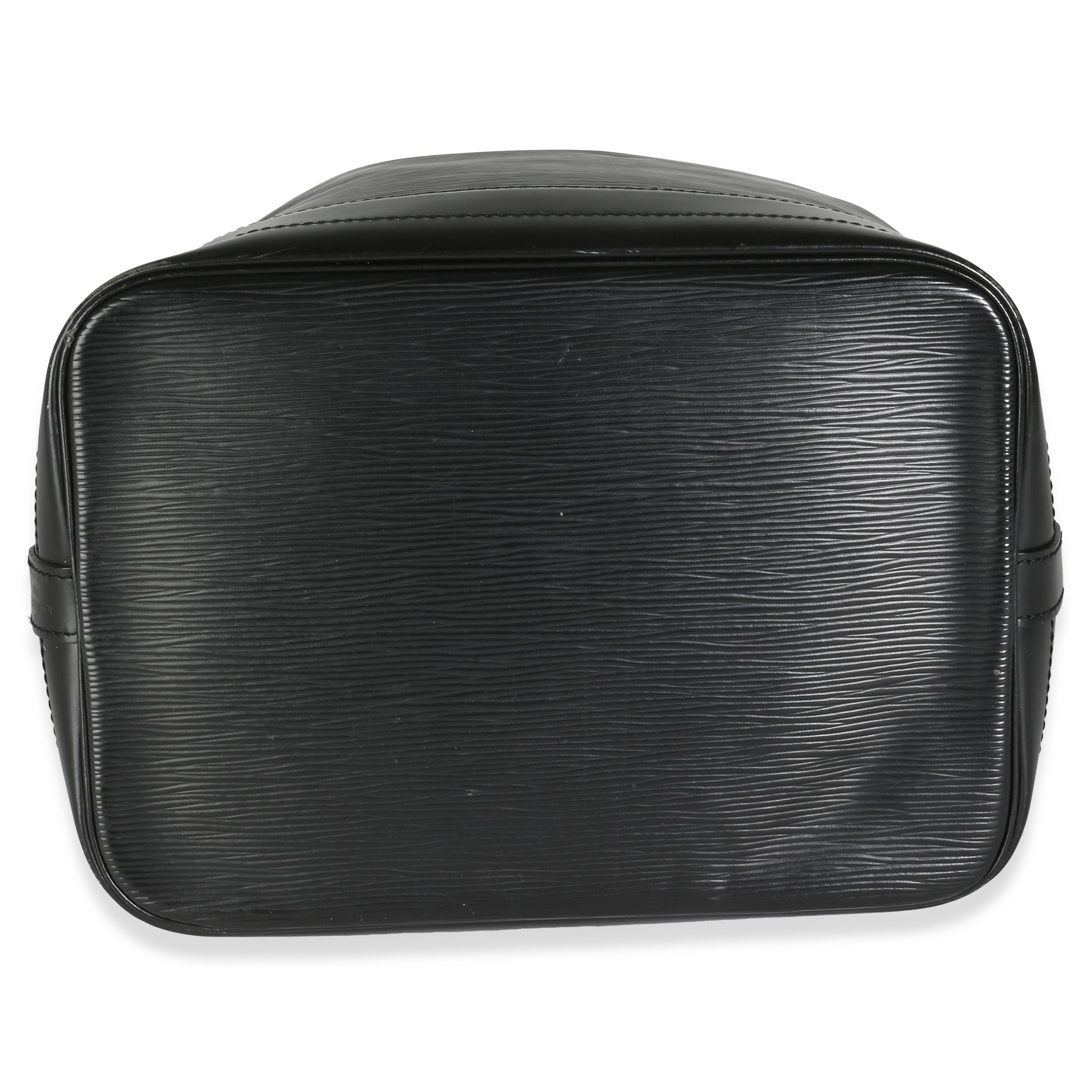 Louis Vuitton Black Epi Noe GM