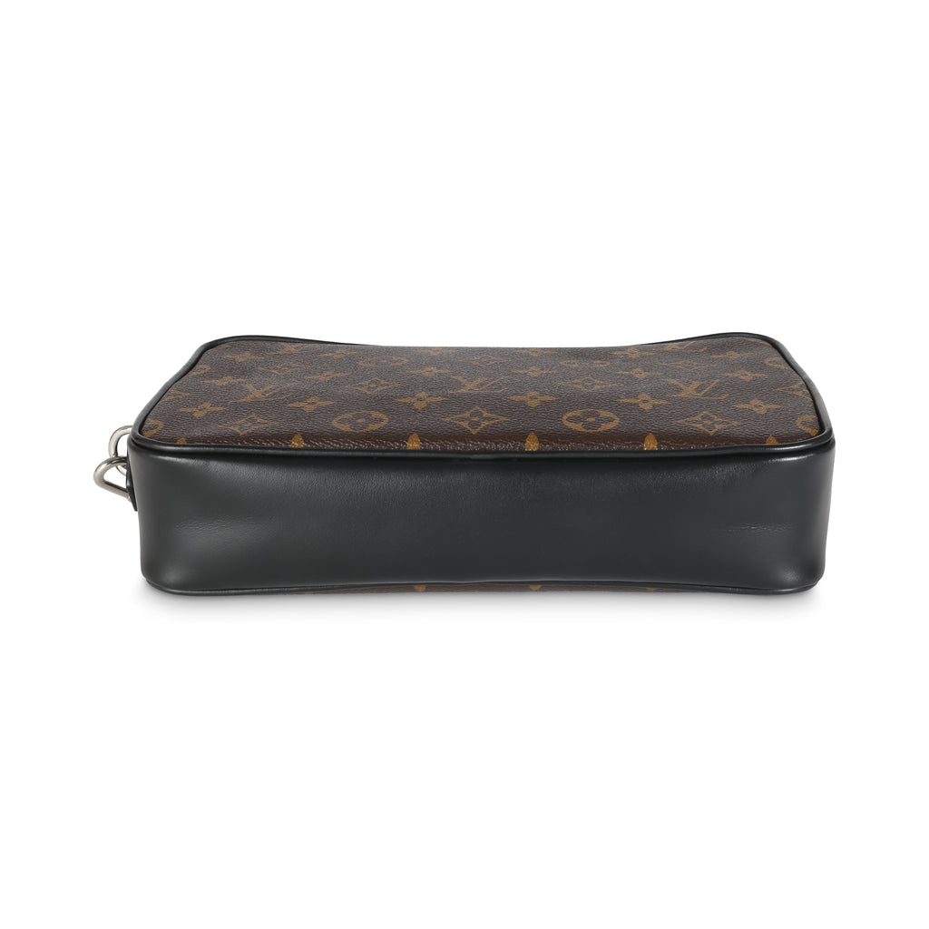 Louis Vuitton Monogram Macassar Canvas Kasai Clutch
