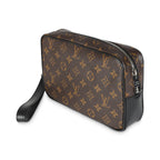 Louis Vuitton Monogram Macassar Canvas Kasai Clutch
