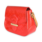 Louis Vuitton Rouge Grenadine Vernis Bellflower PM