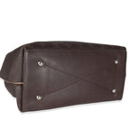 Louis Vuitton Chocolate Mahina Carmel Hobo