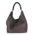 Louis Vuitton Chocolate Mahina Carmel Hobo