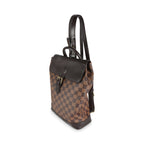 Louis Vuitton Damier Ebene Canvas Soho Backpack