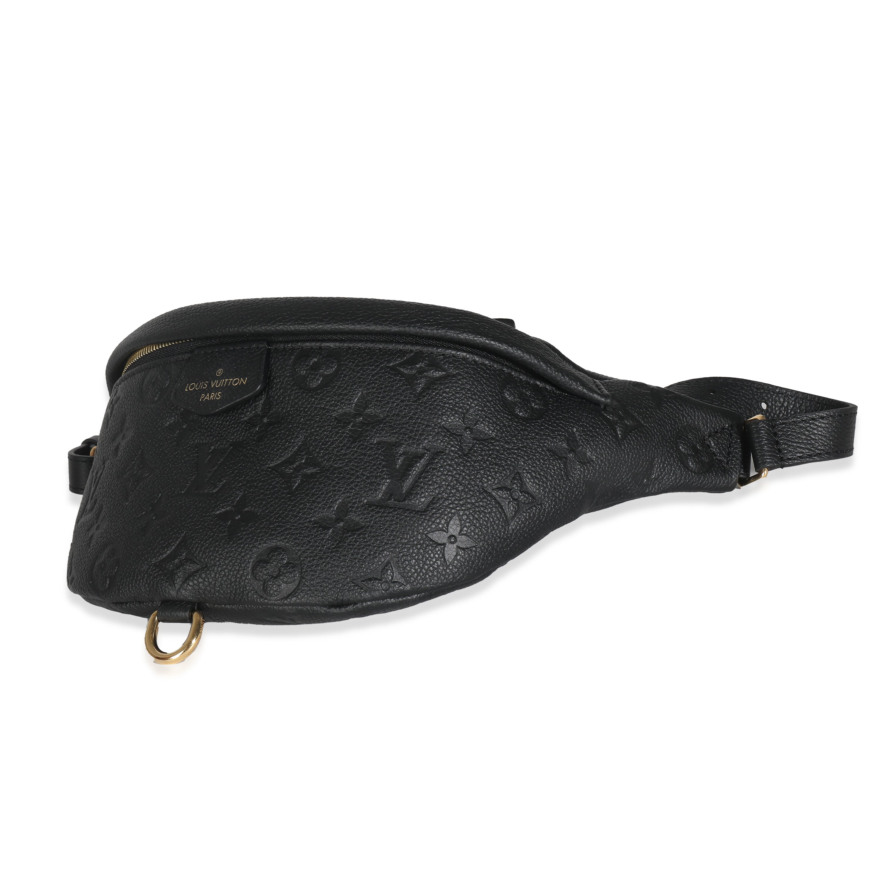 Louis Vuitton Black Monogram Empreinte Bumbag