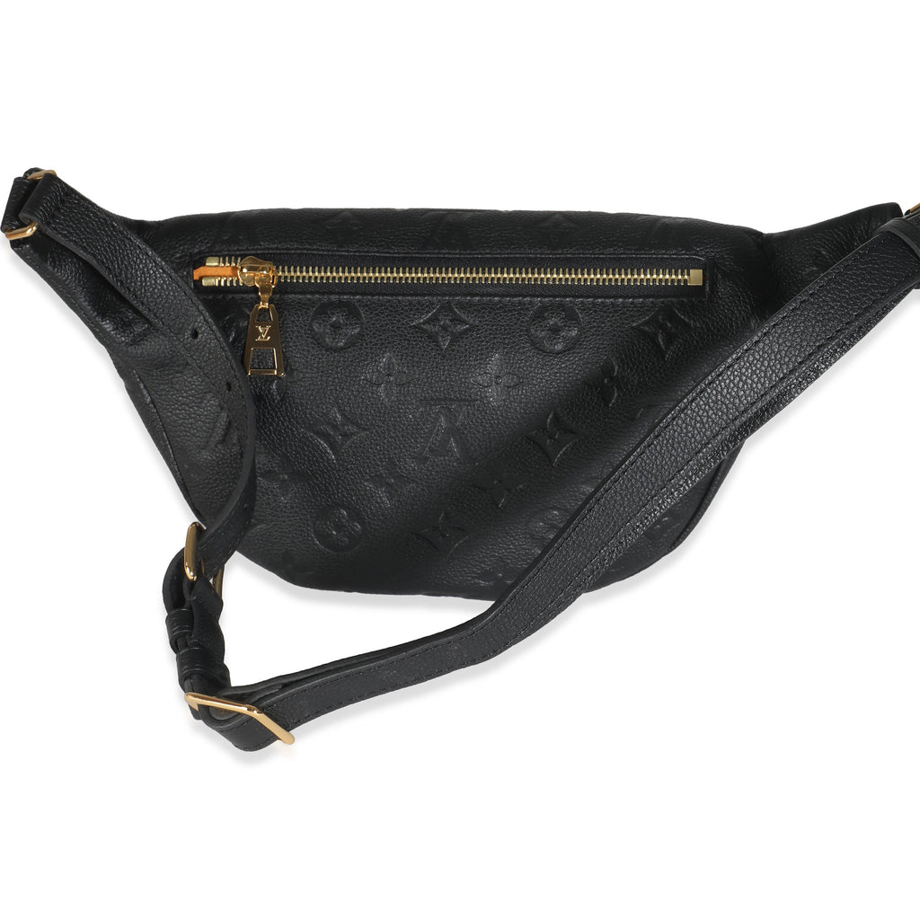 Louis Vuitton Black Monogram Empreinte Bumbag