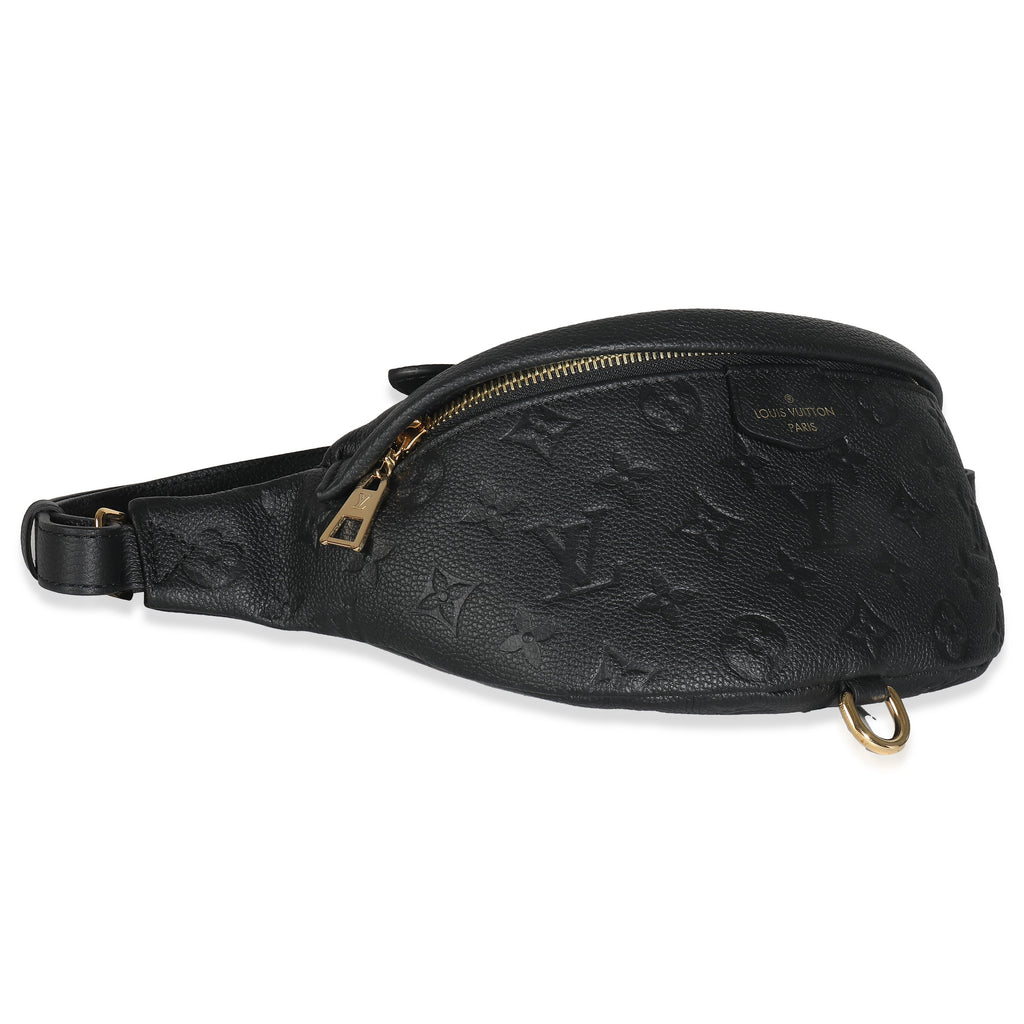 Louis Vuitton Black Monogram Empreinte Bumbag