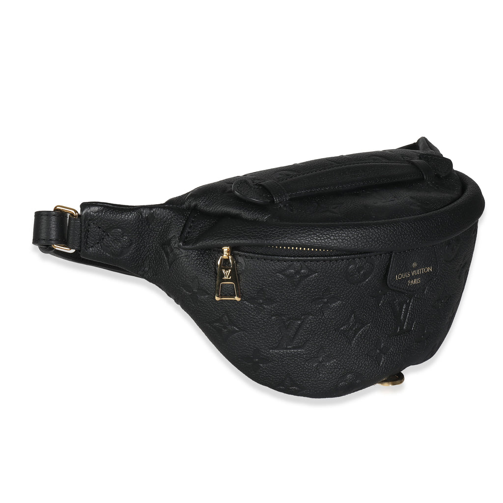 Louis Vuitton Black Monogram Empreinte Bumbag