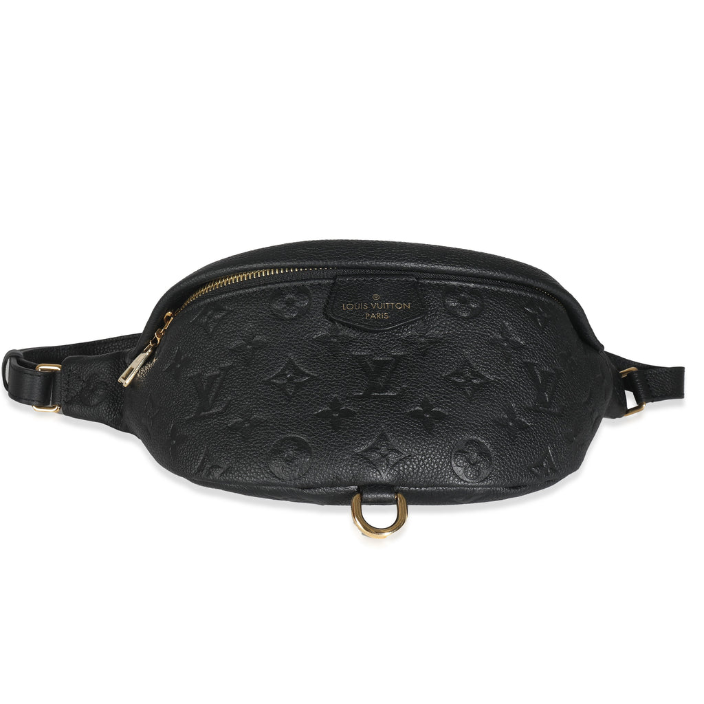 Louis Vuitton Black Monogram Empreinte Bumbag