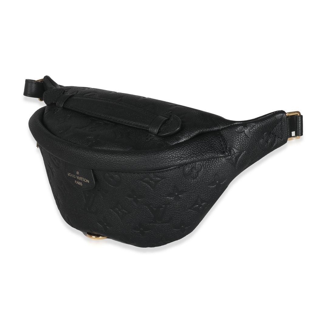 Louis Vuitton Black Monogram Empreinte Bumbag